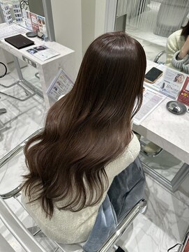 ニューヨークニューヨーク 垂水店(NYNY) 韓国風ｘシースルーバングｘエギョモリｘタンバルモリｘレイヤー