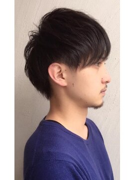 ルシール(luciR) ソフトツーブロックとマッシュラインのメンズカット／ヘッドスパ