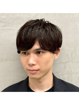 サームマン 人形町(SARM MAN) 爽やか×好感度UP!ナチュラルマッシュ/ツーブロック/ブラウン