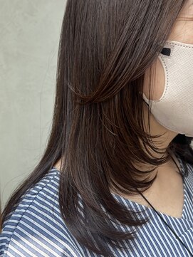 ランプヘアーデザイン(LAMP HAIR DESIGN) 【LAMP HAIR DESIGN 堀田】顔まわりレイヤー/大人レイヤー*