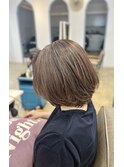 ナチュラル白髪ぼかしカラー　大柳