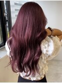 【美髪髪質改善】ブリーチありピンクパープル