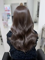 ハピネス 梅田茶屋町店(HAPPINESS)&nbsp;韓国風/レイヤーカット/顔周り/顔まわり/髪質改善/ベージュ