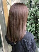 ジーナ 渋谷 表参道(JINA)&nbsp;レイヤー/髪質改善/オリーブグリーン/30代40台50代