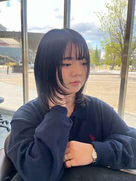 コワファースト 大分(COIFF1RST) 顔周りが可愛い！ミディアムレイヤースタイル