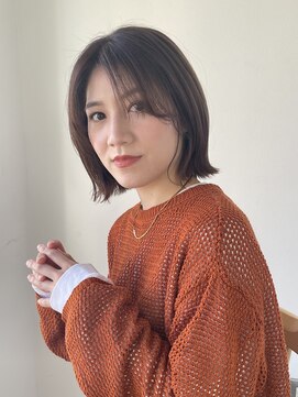 エクリ シセイドウ 麻布十番店(equri×SHISEIDO) 【麻布十番】ボブスタイル