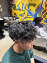 カーニー 上野(kearny)&nbsp;メンズマッシュ×ツイストスパイラルパーマ/ツイストパーマ
