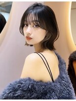 グロー オオミヤ アネックス 大宮(GLROW OMIYA ANNEX) ♪ミディアム レイヤー 縮毛矯正 髪質改善 ボブ ハッシュ