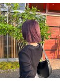 レッドベージュボブ2/4大人ガーリー