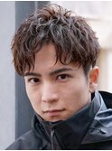 天神スパイキーショートツイストスパイラルパーマツイストパーマ