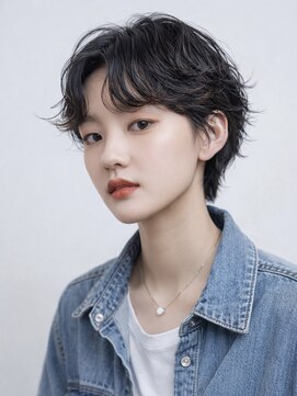 ピークアブー アヴェダ アトレ恵比寿(PEEK-A-BOO AVEDA) ショート/パーマ/ハンサムショート/20代30代40代