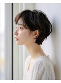 ショートボブ×東川口×ハイライト×リッチカラー×髪質改善
