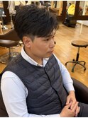 毛流れセンターパート