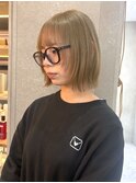 レイヤーボブ ウルフカット