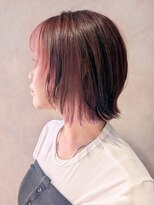 エンクス(enx)&nbsp;イメチェン/ピンクベージュ/アンブレラカラー/前髪/鶴ヶ峰HK48