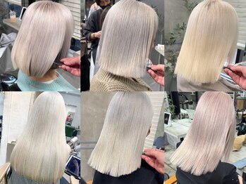 Bijje ブリーチ/ケアブリーチ/ブリーチハイトーン/ブリーチ【6/2 NEW OPEN(予定)】の写真/ハイトーンでも傷ませない*ケアブリーチを使ったダブルカラーが大人気♪細かなニュアンスで理想を再現☆