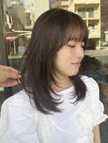 シーバイサイン(sea by Sign)&nbsp;顔周りレイヤー/チョコブラウン