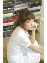 アール 西新井店(ar) やんわりポニーテール