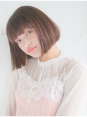 切りっぱなしボブ♪