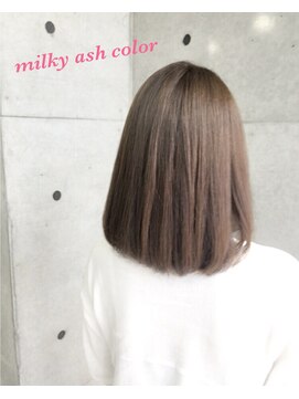 サニーグレイス シエリー(SUNNY GRACE × Cherie) 透け感ミルキーアッシュカラー