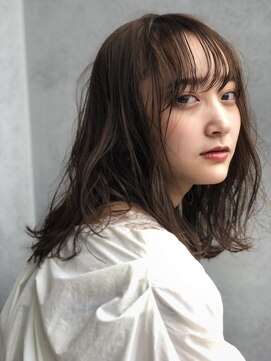 ヘアサロンM 新宿 【マロンモカ．ローバングヘアー】