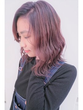 プシューケ(Hair salon PSYCHE) pink color