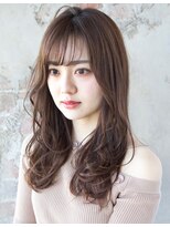 アフロート ルヴア(AFLOAT RUVUA)&nbsp;AFLOAT RUVUA新宿京佳『レイヤーカットでふわっと巻きスタイル』