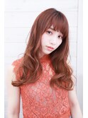 [OCEAN Hair&Life藤原純]厚めバング×無造作カール☆