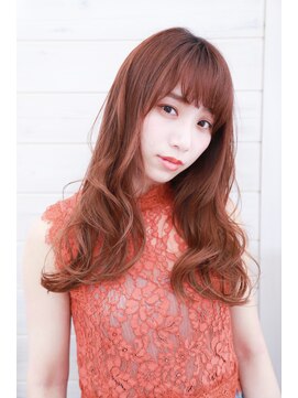 オーシャン(Ocean) [OCEAN Hair&Life藤原純]厚めバング×無造作カール☆