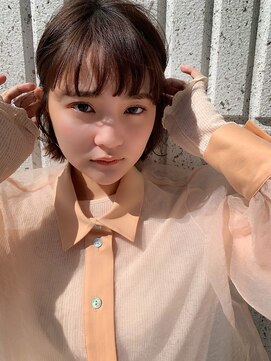 クレアール 恵比寿店(CREAR) 【CREAR 恵比寿/代官山】黒髪エアリーミディ