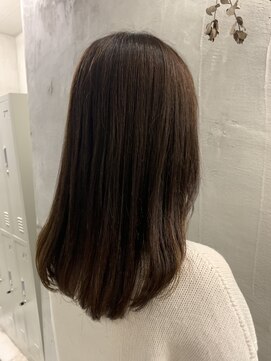 ロイジー(roijir) 【roijir 表参道】くすみカラー☆オリーブブラウン