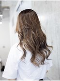 ハイライトカラー×ロング
