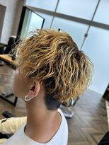 ステレオ ヘアデザイン 安城店(STEREO HAIR DESIGN)&nbsp;ブリーチ×パーマ(6月)