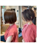 アンド ストーリーズ(&STORIES)&nbsp;大人可愛い小顔ひし形クビレ丸み20代30代40代大人ショート(蘭)