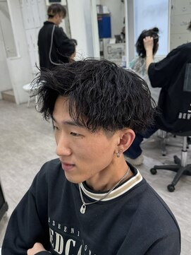 ドットトウキョウ 横浜店(dot.tokyo) 【菊地瞬平】ツイストスパイラルパーマ(横浜/メンズパーマ)
