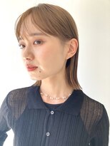 【BUZZbee小出】耳かけ大人ボブ