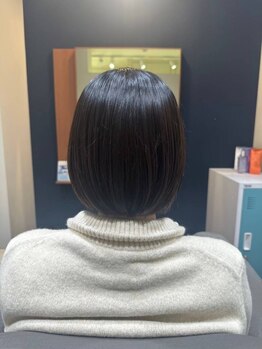 マハロバイカレラ 亀有(MAHARO by KARERA)の写真/ドライカットを主体とした高いカット技術で、全てのスタイルで高い再現性を提供！あなたの理想を叶えます。