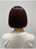 切りっぱなしボブ