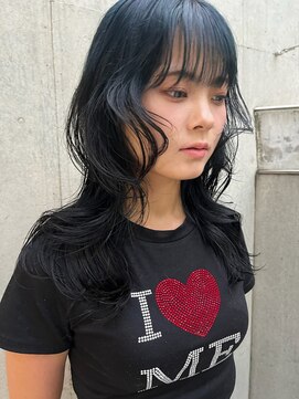 キャロルガーデンズ ボコカ 表参道(Carroll Gardens bococa) 【riNa】ルーツカラー、ブルーブラック