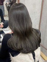 ノイ(noii)&nbsp;オリーブグレージュ/透明感カラー/韓国ヘア/くびれヘア/伏見/栄