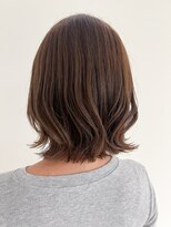 アヴァンスクロス あべのルシアス店(AVANCE.CROSS)&nbsp;切りっぱなしボブレイヤー×マロンベージュ