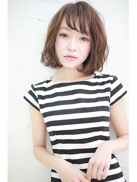 オーバーヘアー 大久保店(over hair) 【over hair】 大人可愛い☆ボブスタイル