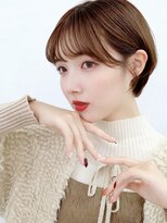 コアブラン 原宿 明治神宮前(CORE blanc) ショートカット/アッシュブラウン/ハンサムショート