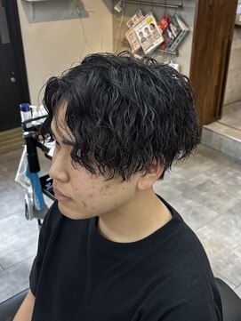 バタクラン(BATACLAN) センターパート/縦落ちスパイラル/メンズ/ツイストスパイラル