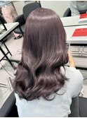 韓国 くびれロング レイヤー ワンホンヘア 小顔前髪