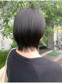 ショートスタイル/似合わせカット/ナチュラルブラック