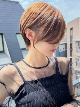 ハルキミナト ジャパン トウキョウ(HARUKI MINATO japan TOKYO) 20代30代40代50代/丸みショート/クビレ/前髪あり/表参道