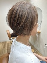 ヘアポケット スタイル店(HAIR POCKET) 極細ハイライト 大人ショートスタイル