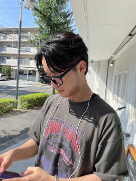 メンズサロン シニエバイビセオ 植田 天白(Signet by VISEO) 【Signet by VISEO】ナチュラルセンターパート