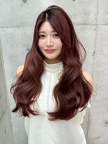 ロンドメリア 天神大名店(Lond Melia)&nbsp;★ミディアムヘア暗めカラーグランマッシュデザインカラー艶髪★